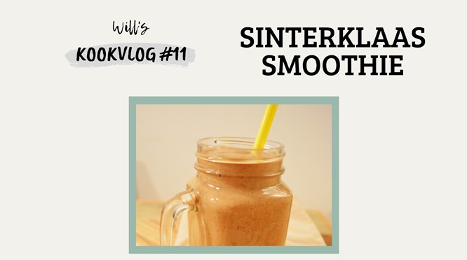 Recept Sinterklaassmoothie (eenhandig recept) - Will's Kookvlog #11